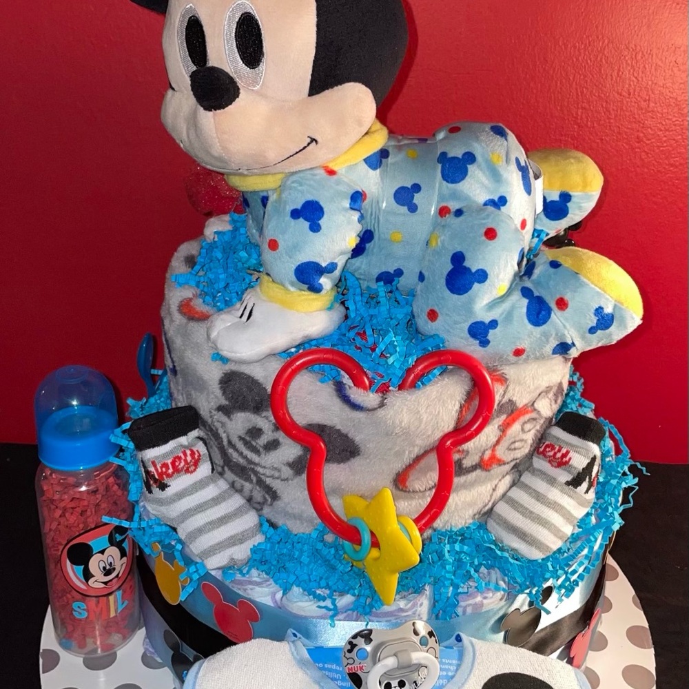 Baby boy Diaper Cake